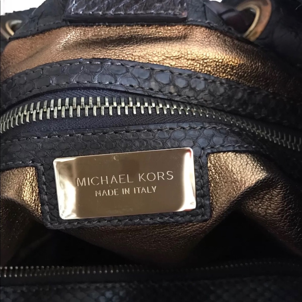 🚫SOLD🚫 Michael Kors Collection Python Skorpios - Picture 5 of 6